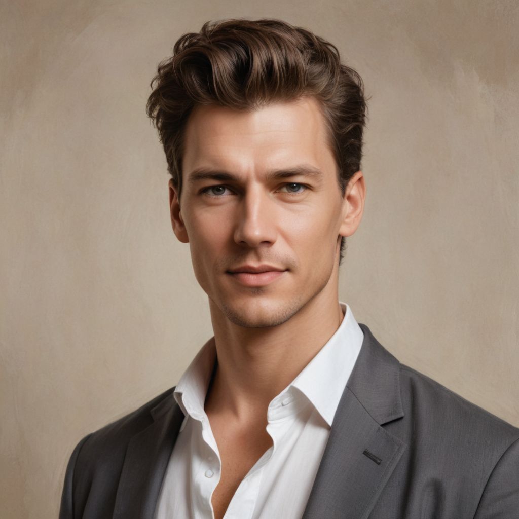 Younger Handsome Man Photo Style