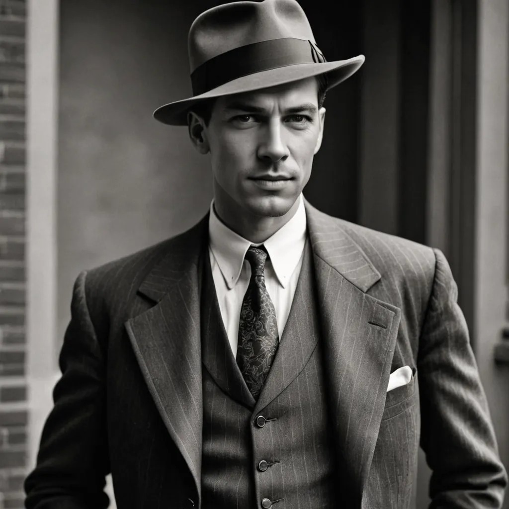 1920s Gangster Photo Style