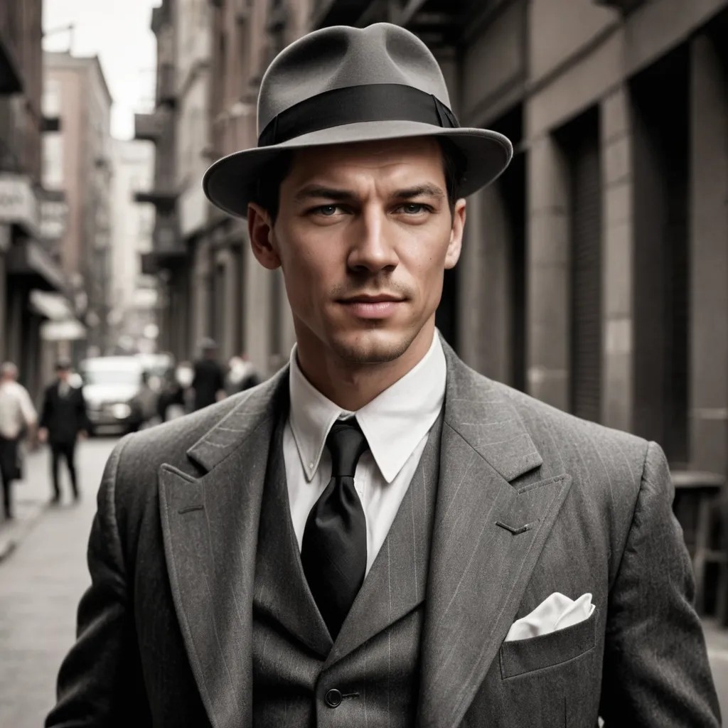 20’s Gangster Photo Style