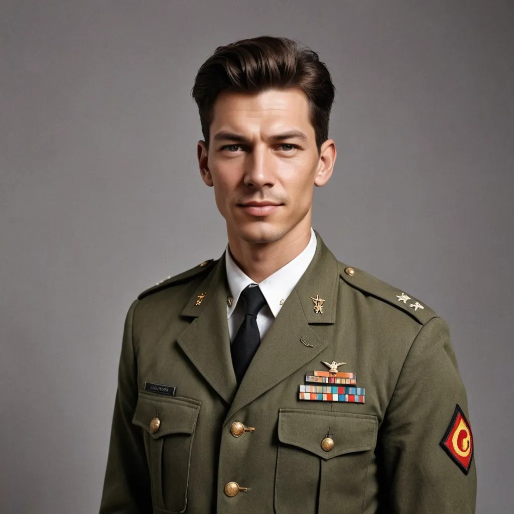 25 Years Old Military Clothes Photo Style