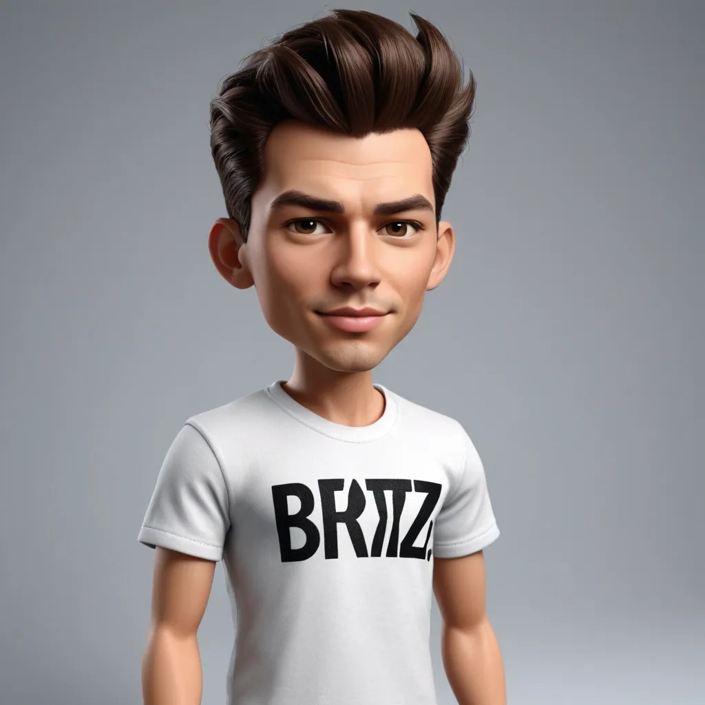 3D Render of a Bratz Doll Photo Style