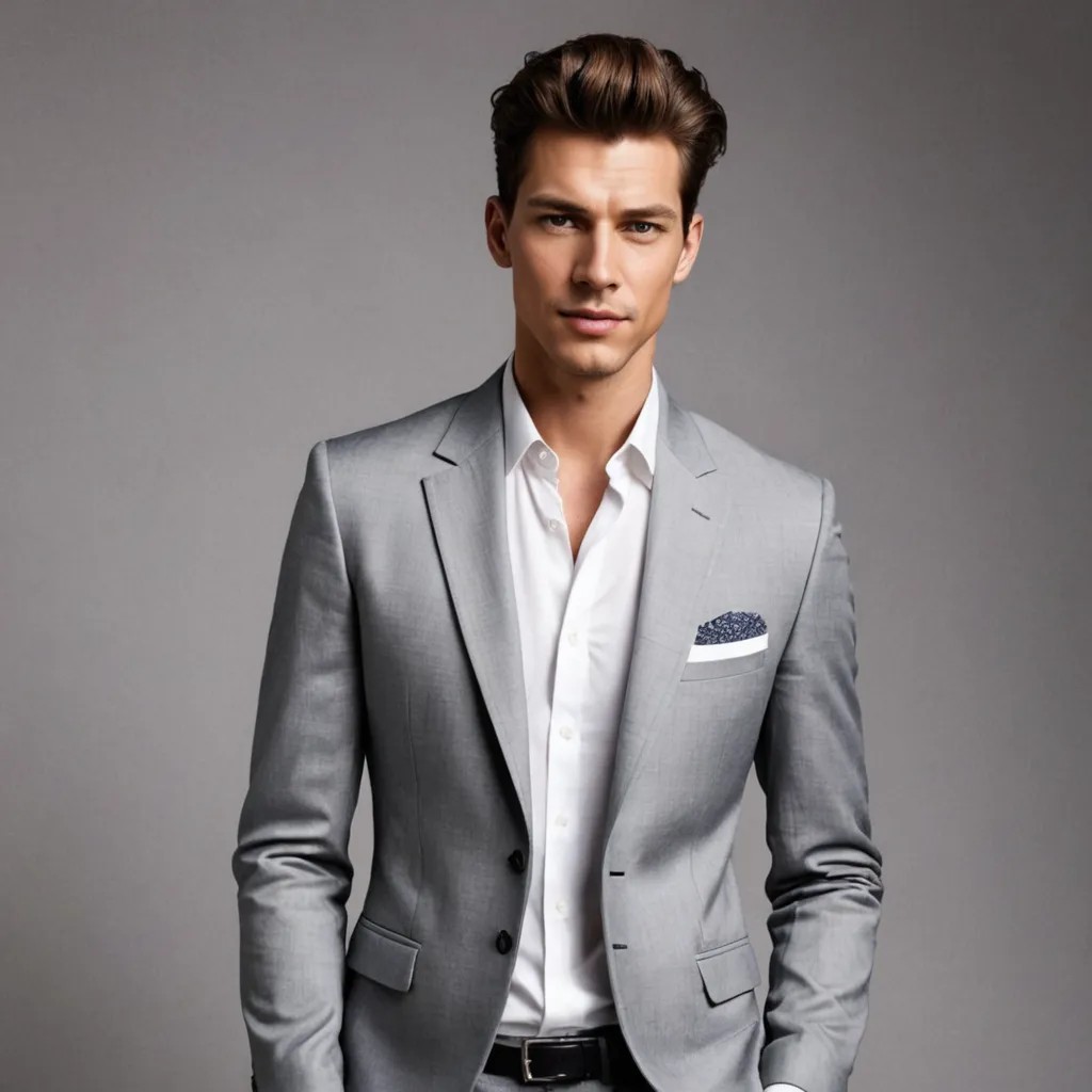 A Fashion Model Illustration Photo Style