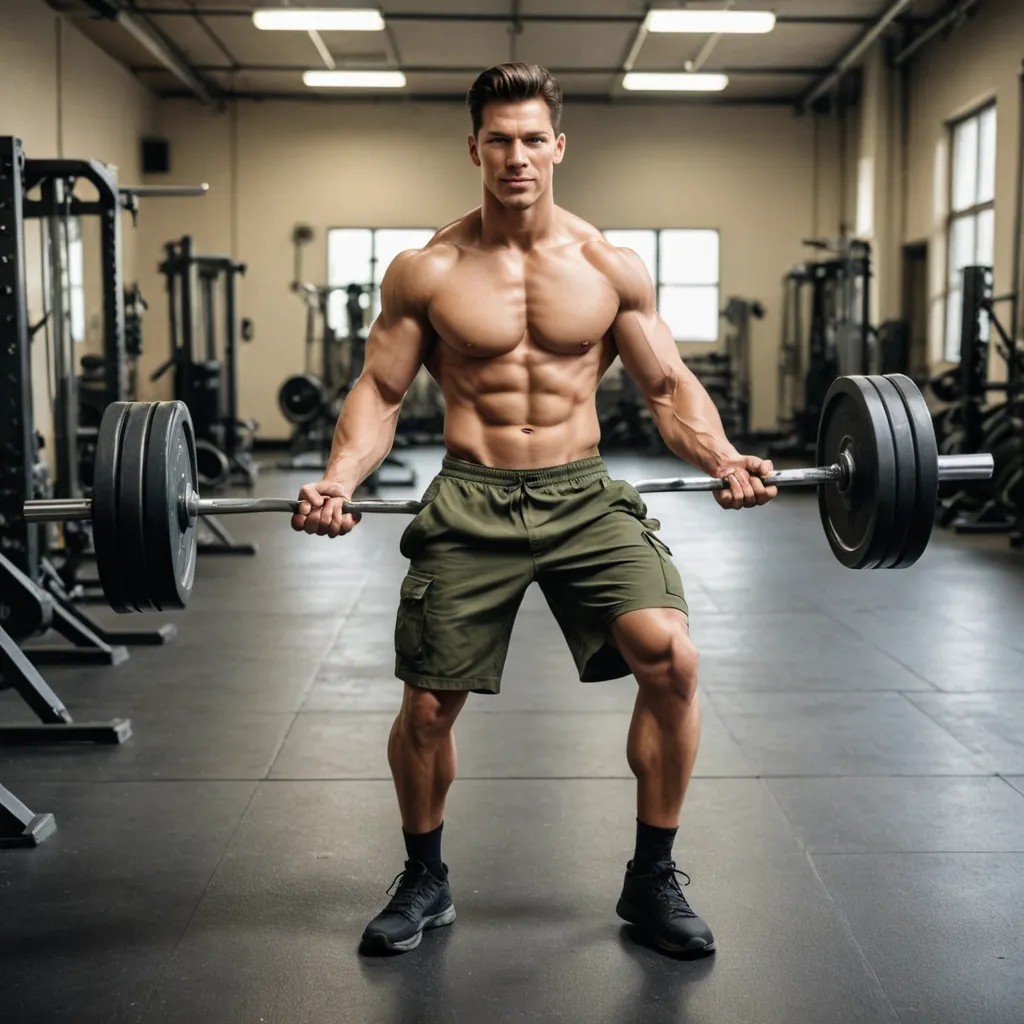 Army Gym Photo Style