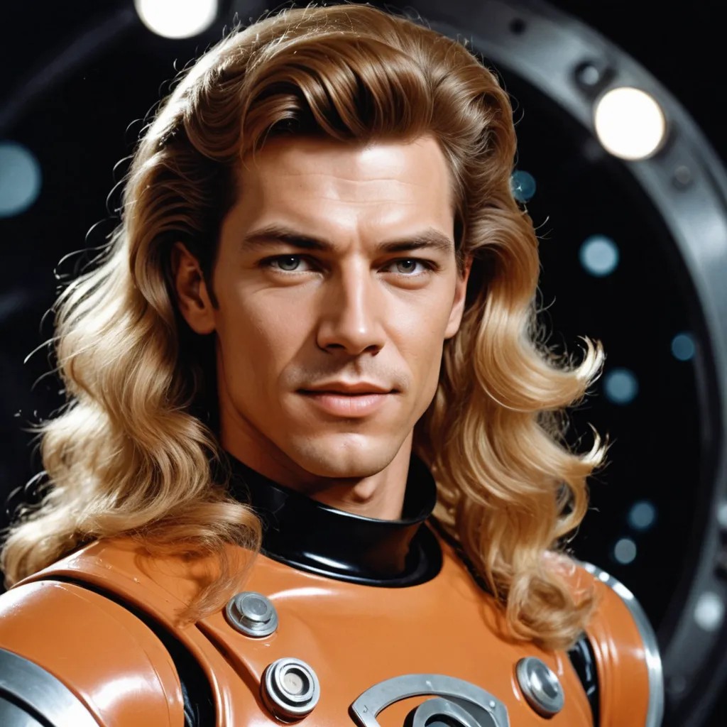 Barbarella 1960s Retro Sci-Fi Photo Style