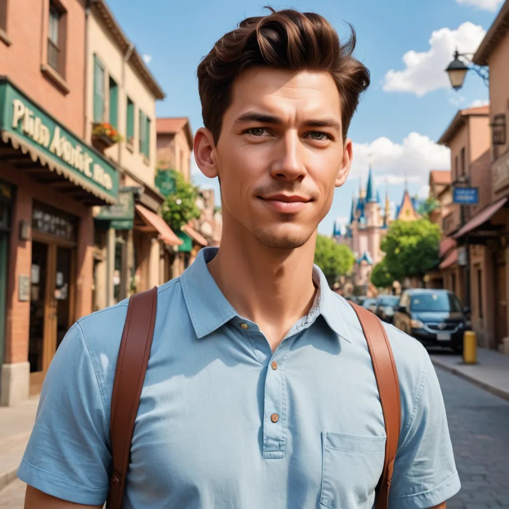 Disney Pixar Anime Cartoon Photo Style