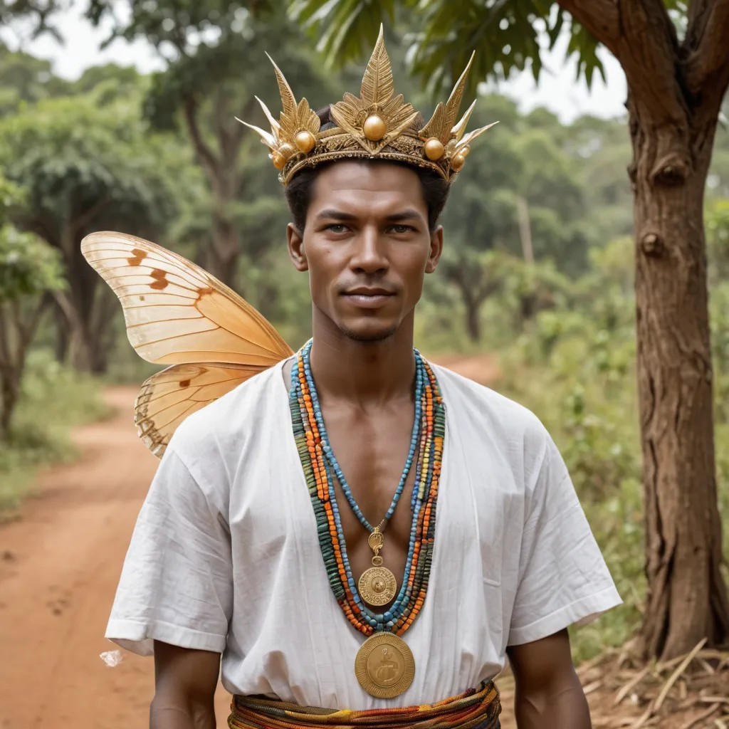 Fairy Queen of Peace in Africa Photo Style