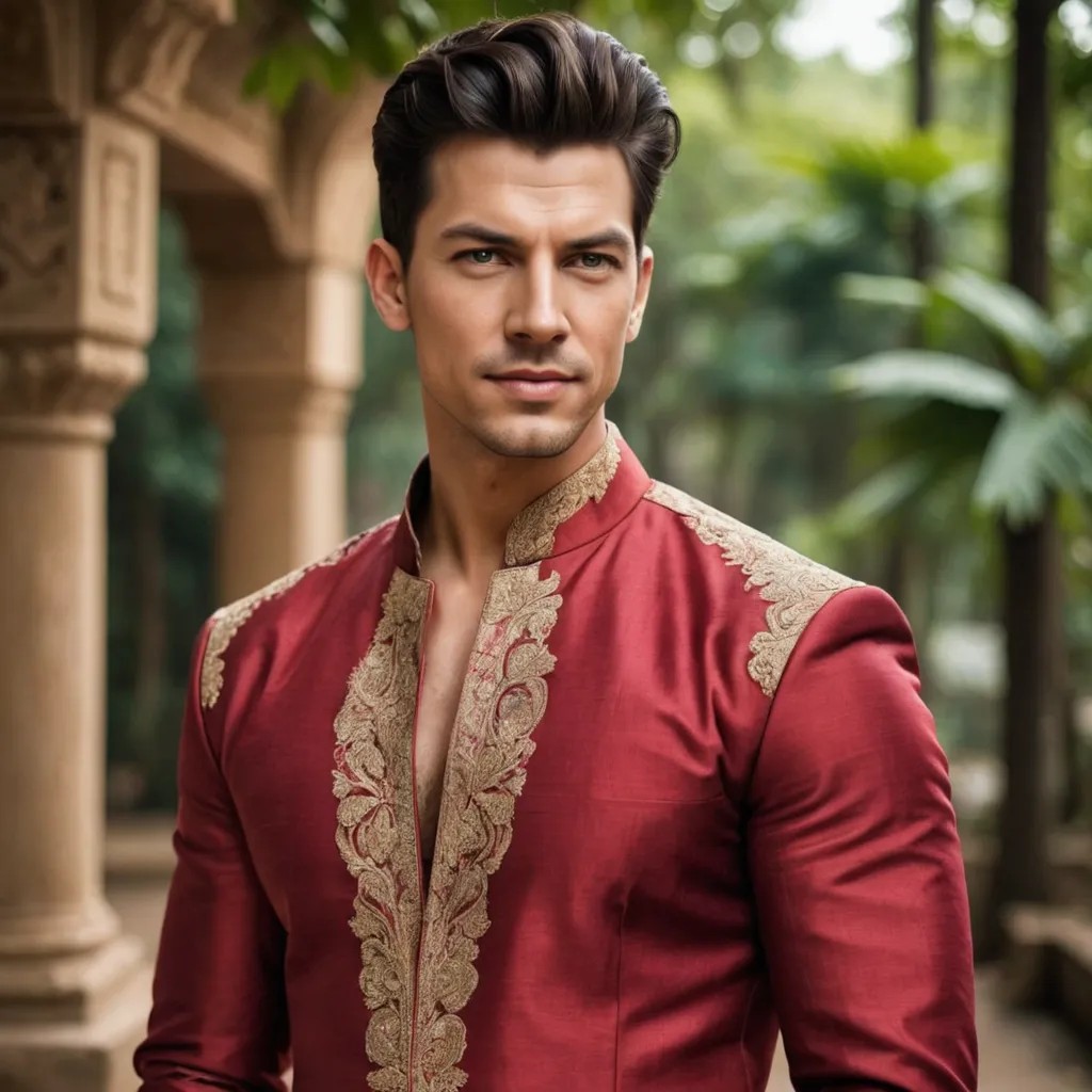 Featured Cut Hair in Indian Dresses Photo Style