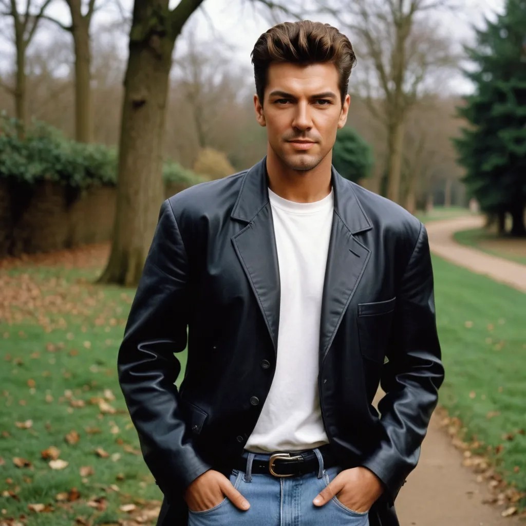 George Michael in the 90s Photo Style