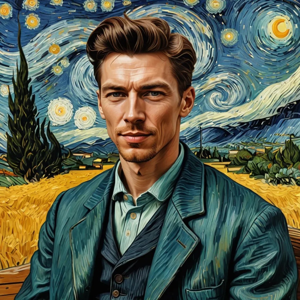 Converted Gogh image