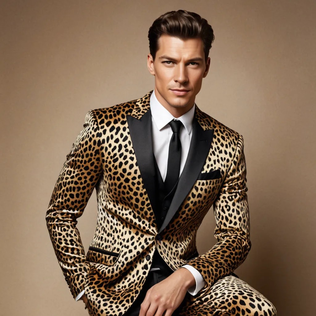 Leopard Gown Photo Style
