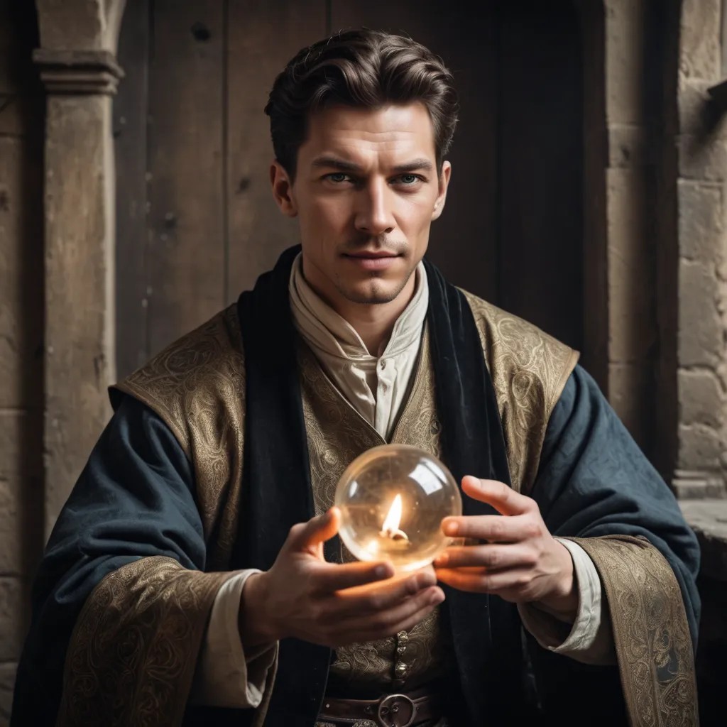 Medieval Clairvoyant Photo Style