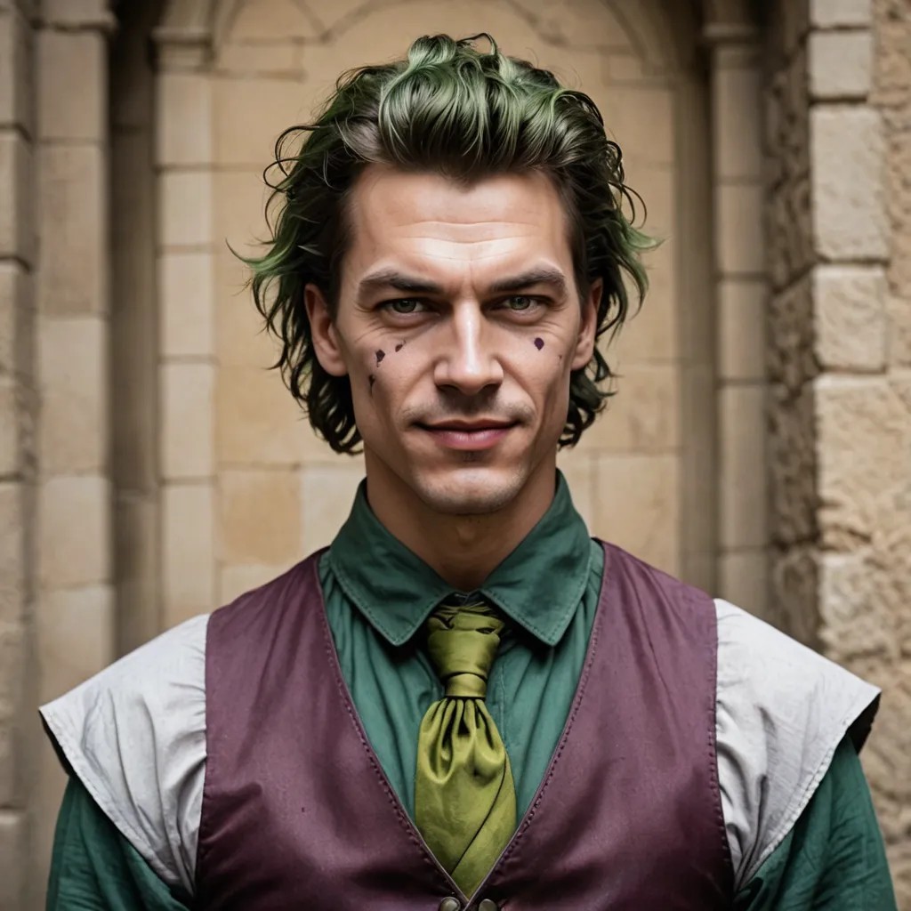 Medieval Joker Photo Style