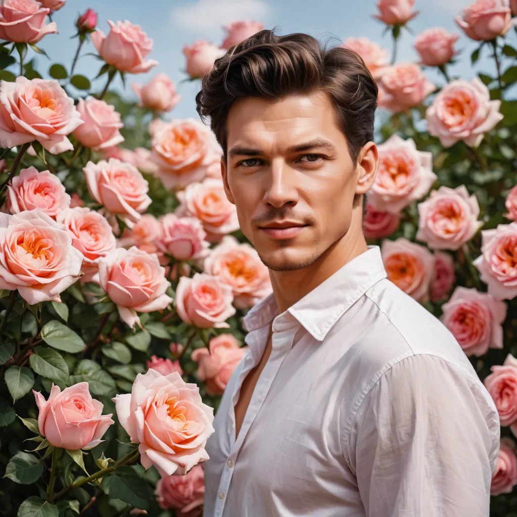 Converted Rose Impressionism Art image