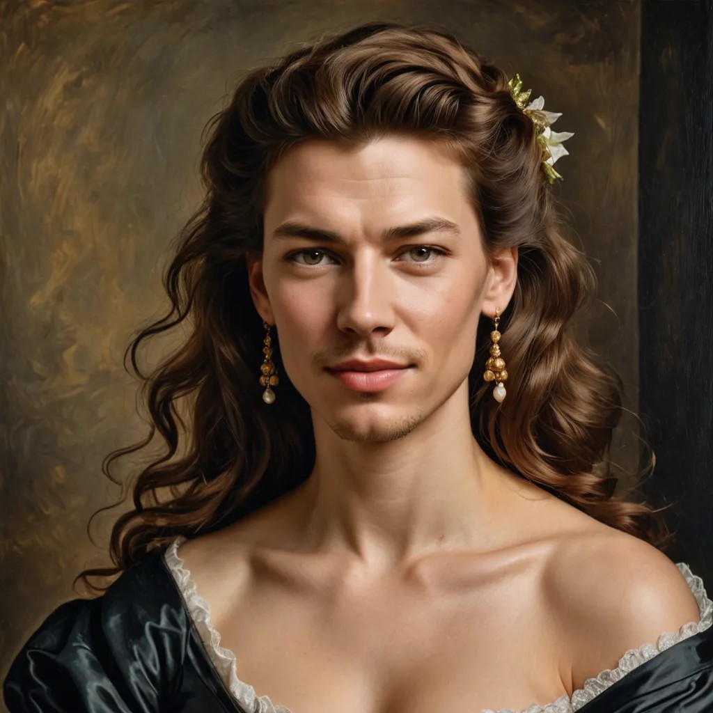 Rubens Woman Photo Style