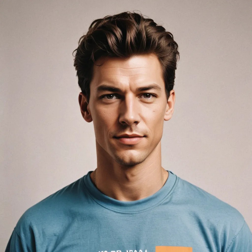 Screen Print 1980s Photo Style