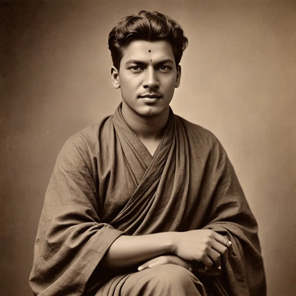 Swami Vivekananda Photo Style