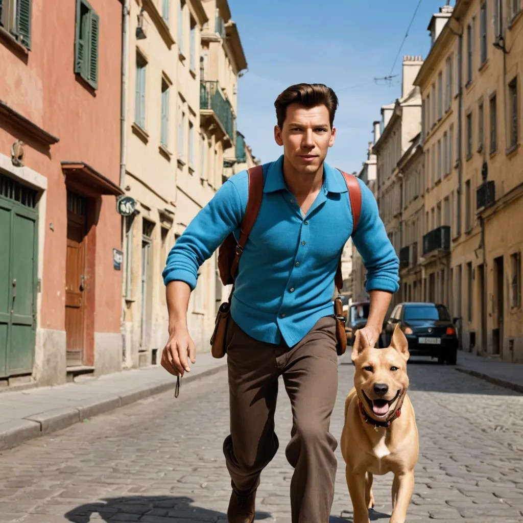 The Adventures of Tintin Photo Style