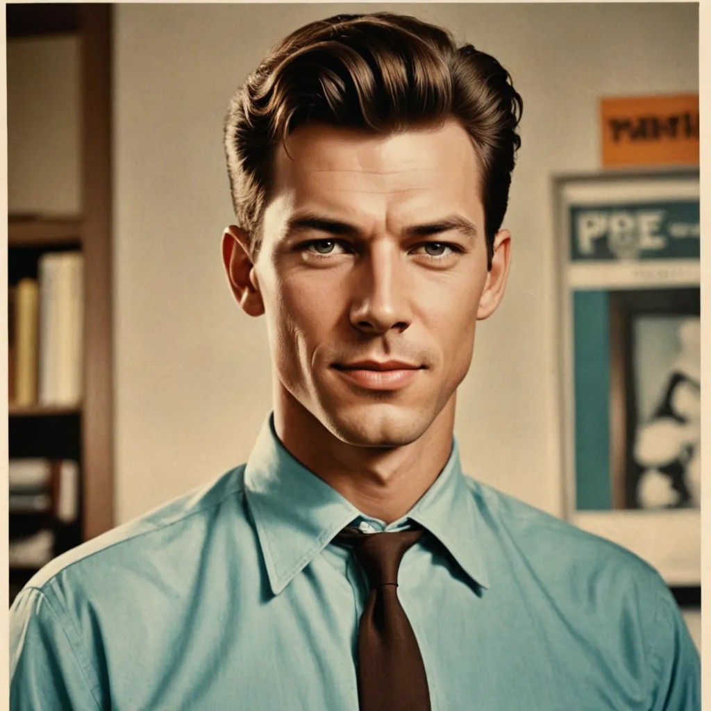 1960s Poster Art Photo Style