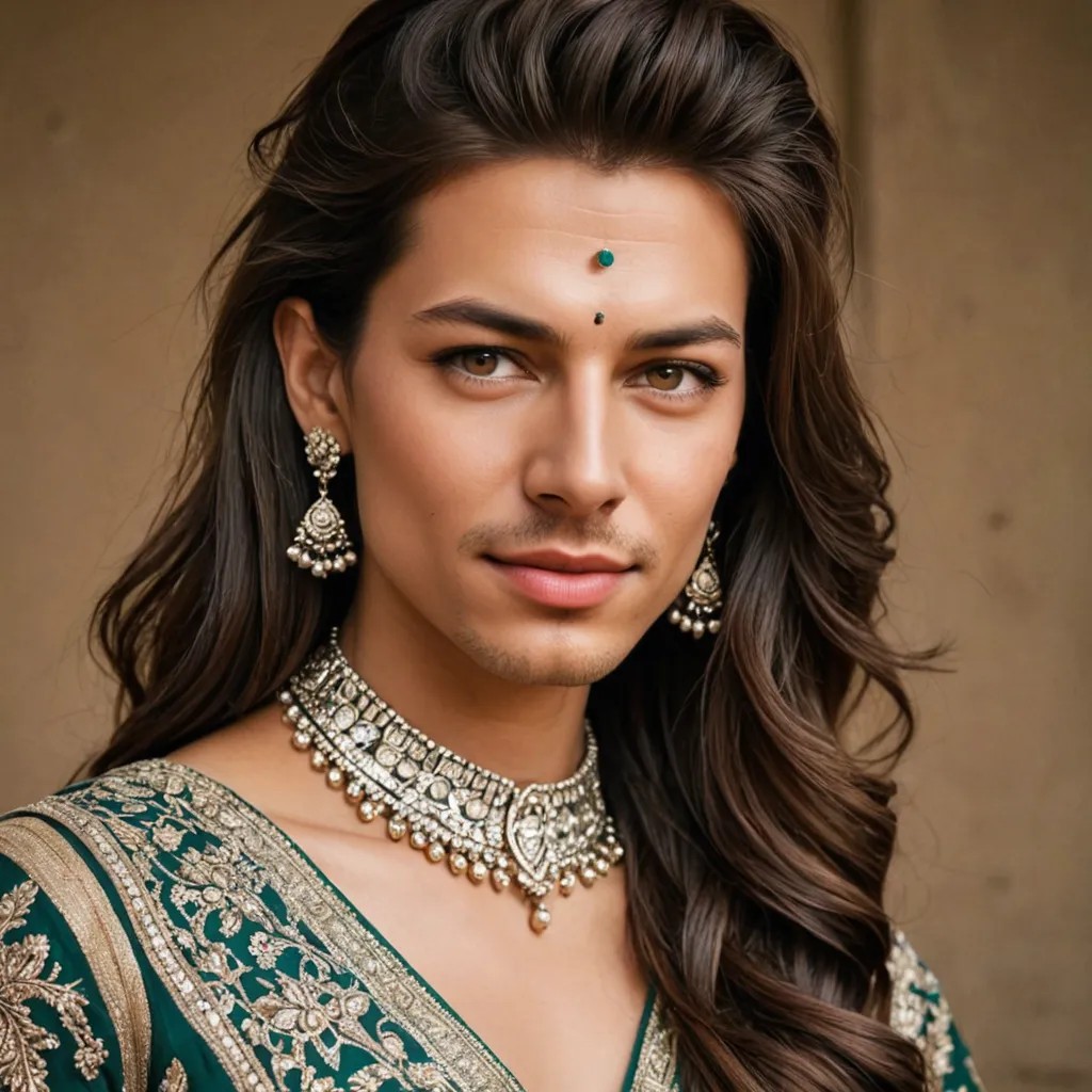 A Beautiful Pakistani Girl with Nose Ring Photo Style