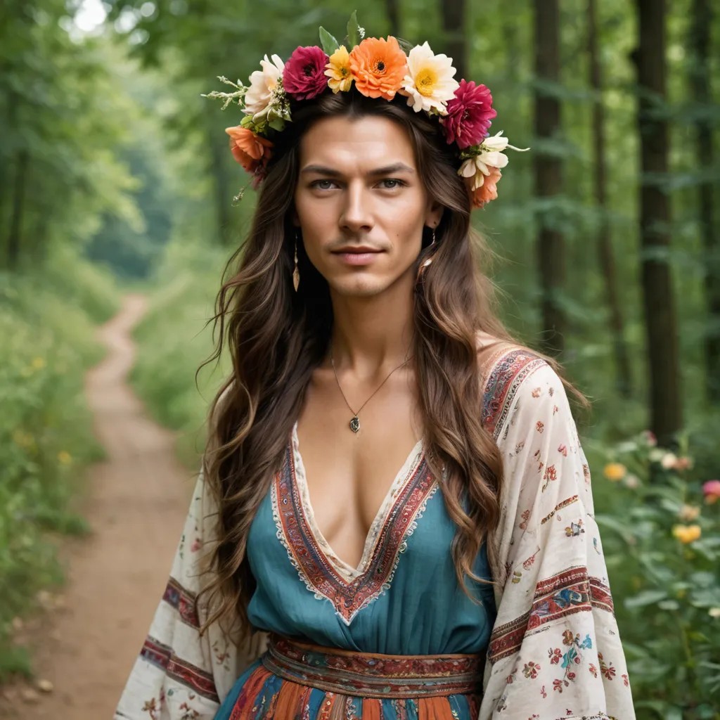 Bohemian Woman Photo Style