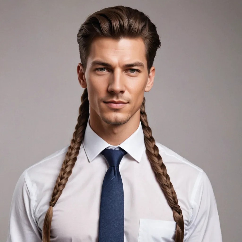 Braider with Tie Photo Style