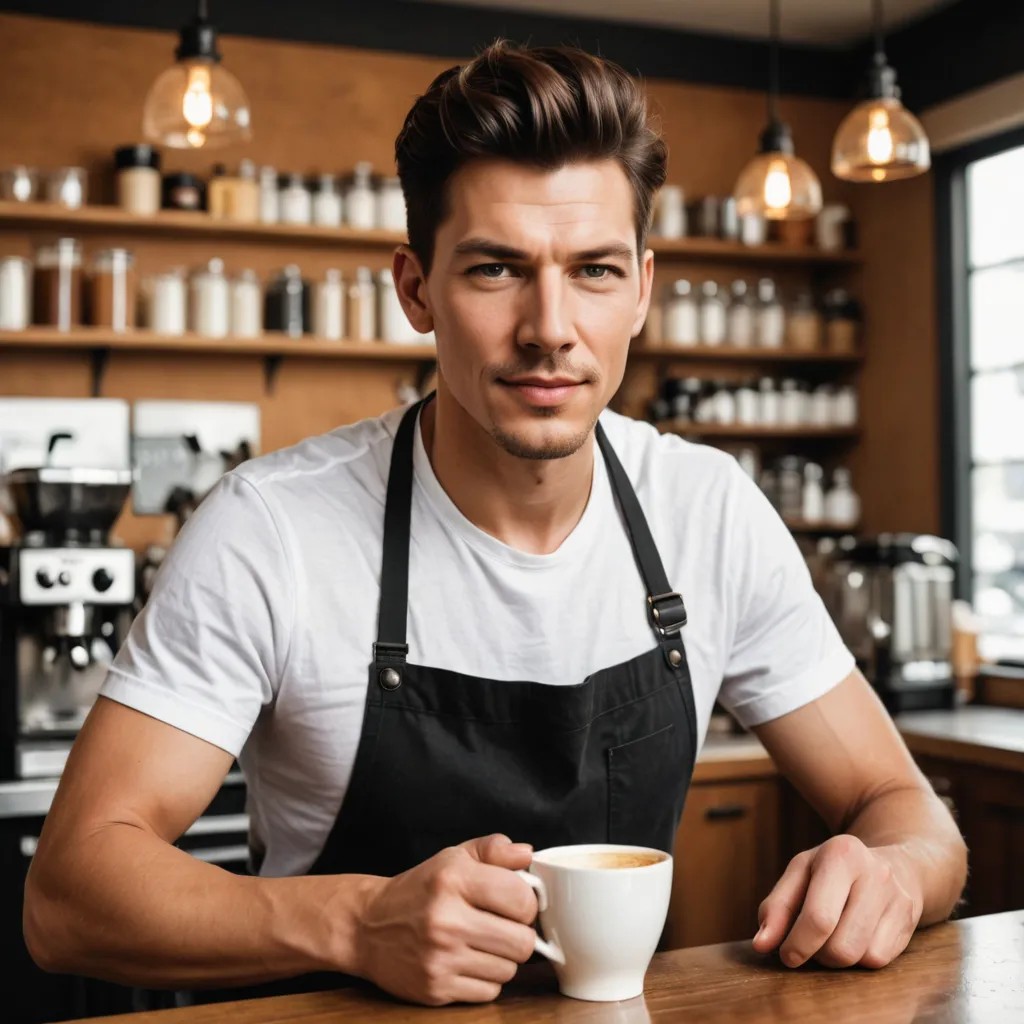 Coffee Shop Barista Photo Style