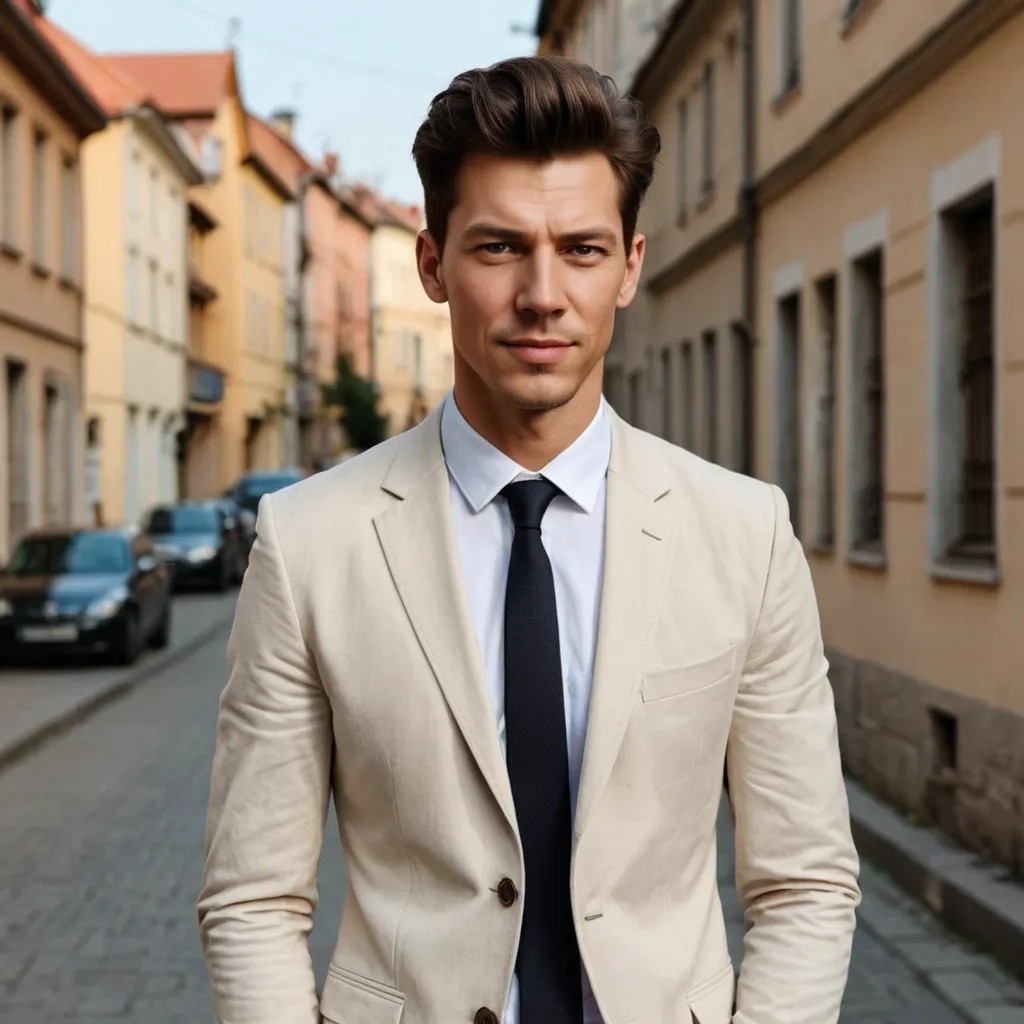 Девушка за ноутбуком Photo Style