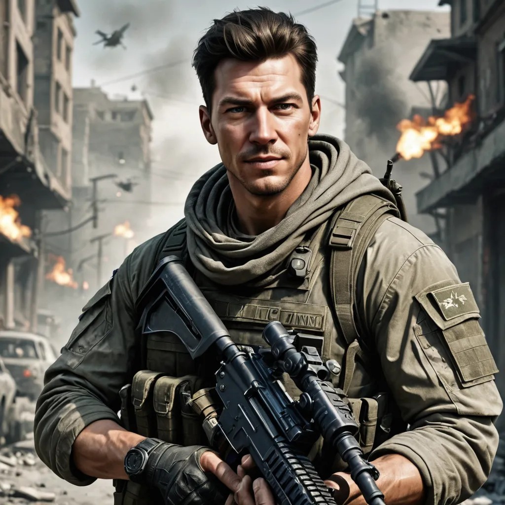 Стиль игры Call of Duty Photo Style