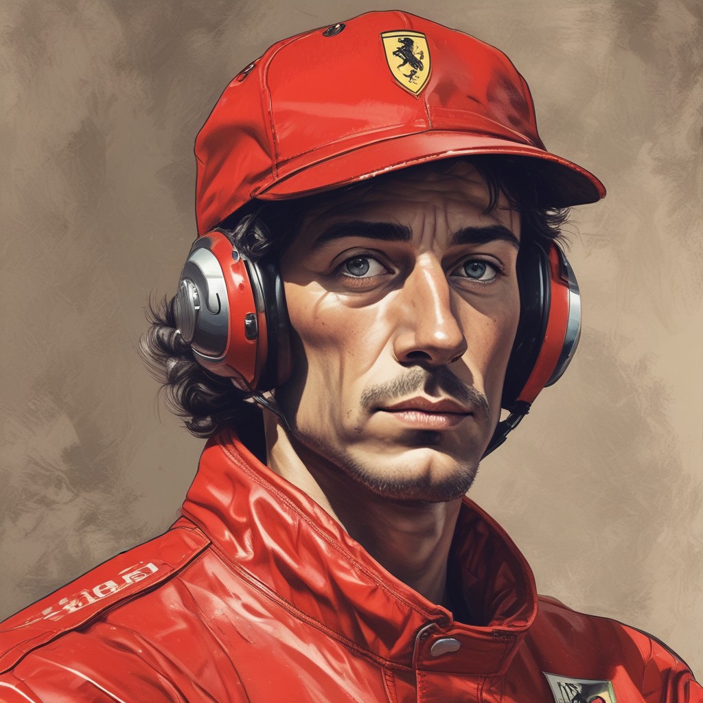 Ferrari gewinnt Rennen Photo Style