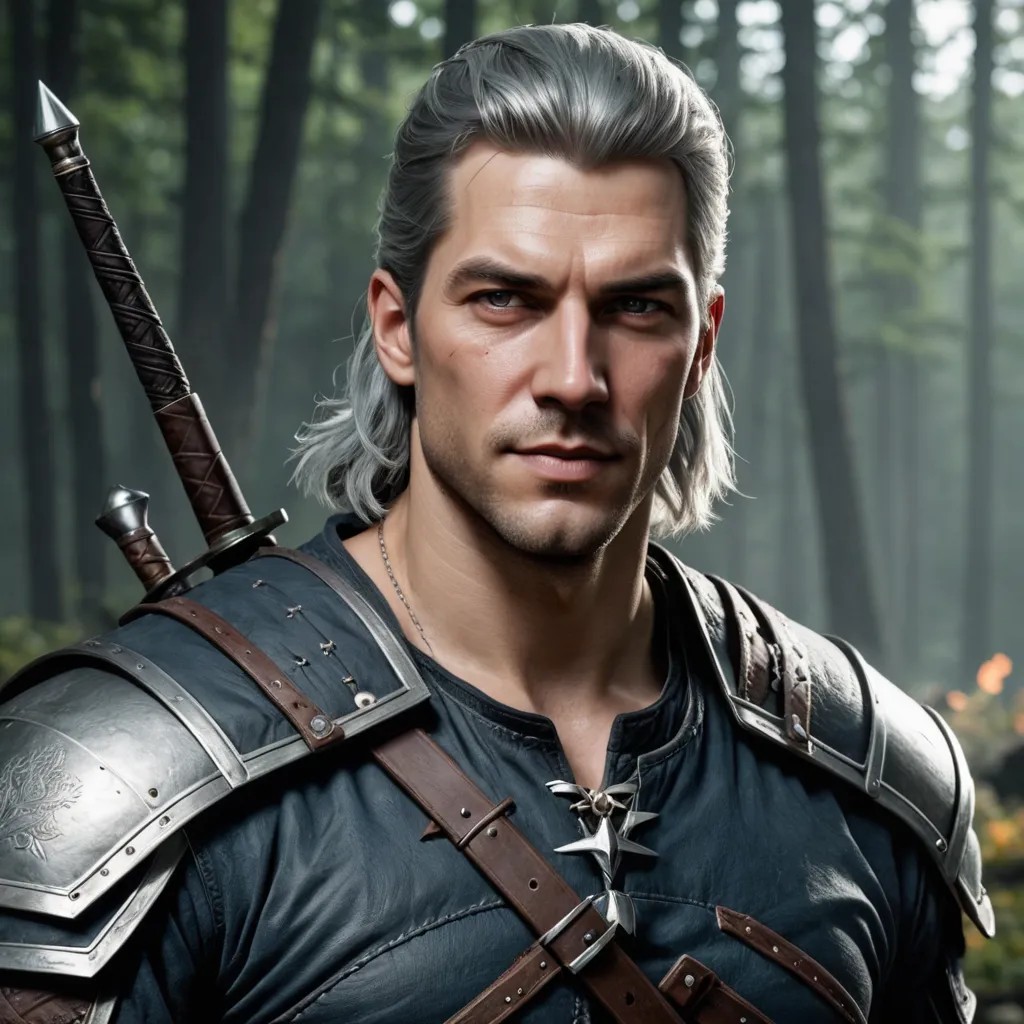 Geralt de Rivia Photo Style