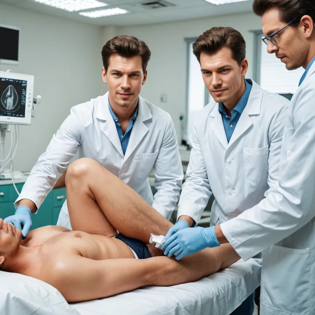 Gynecologist, Lithotomy Photo Style