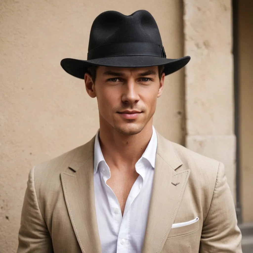 I Want a Man with a Hat Photo Style