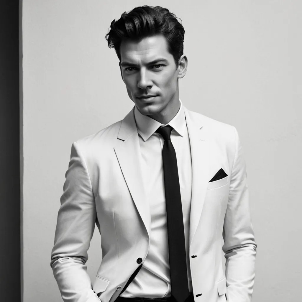 Minimalista Blanco y Negro Photo Style