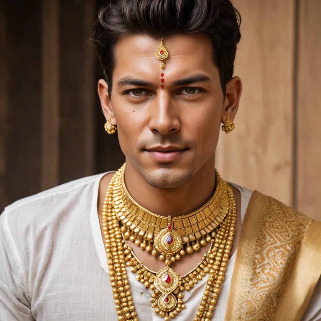 Nath, Gold Indian Jewellery Photo Style