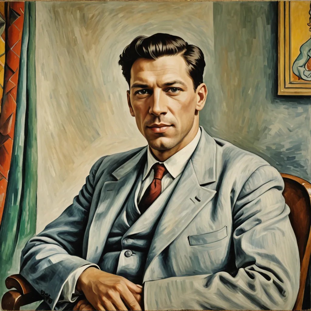 Pablo Picasso, Portrait of Ambroise Vollard Photo Style