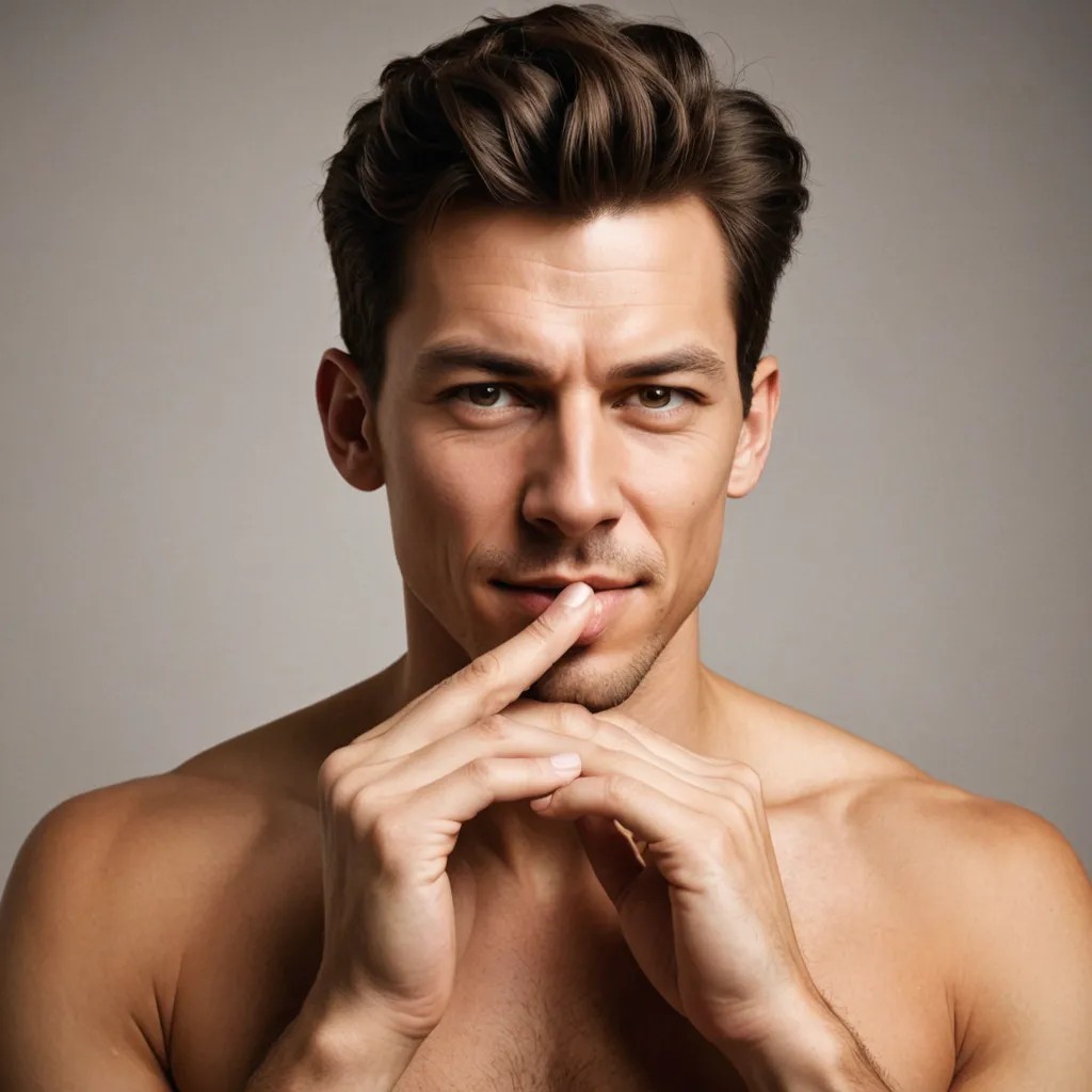 Picking My Nose Photo Style