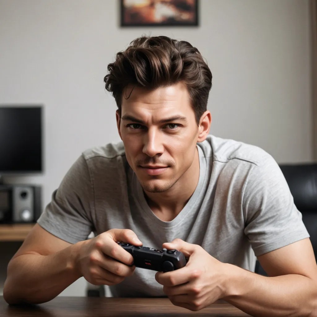 Playing Games Photo Style