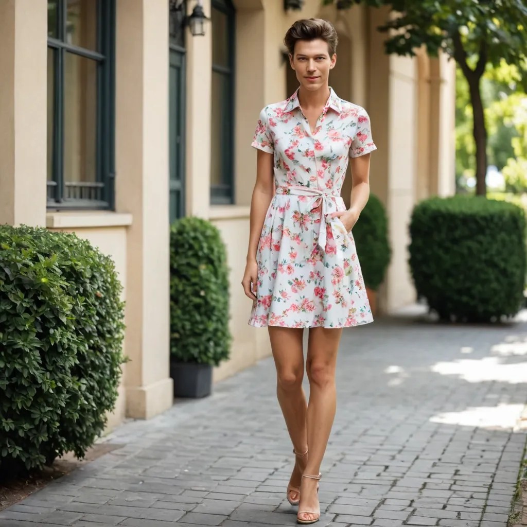 Pretty Short Summer Dress Photo Style