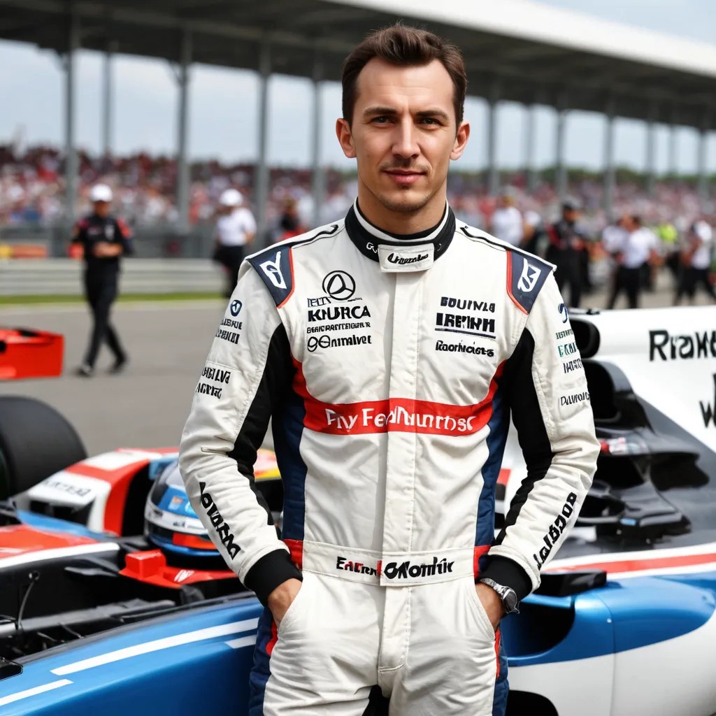 Robert Kubica as a F1 BMW Driver Photo Style