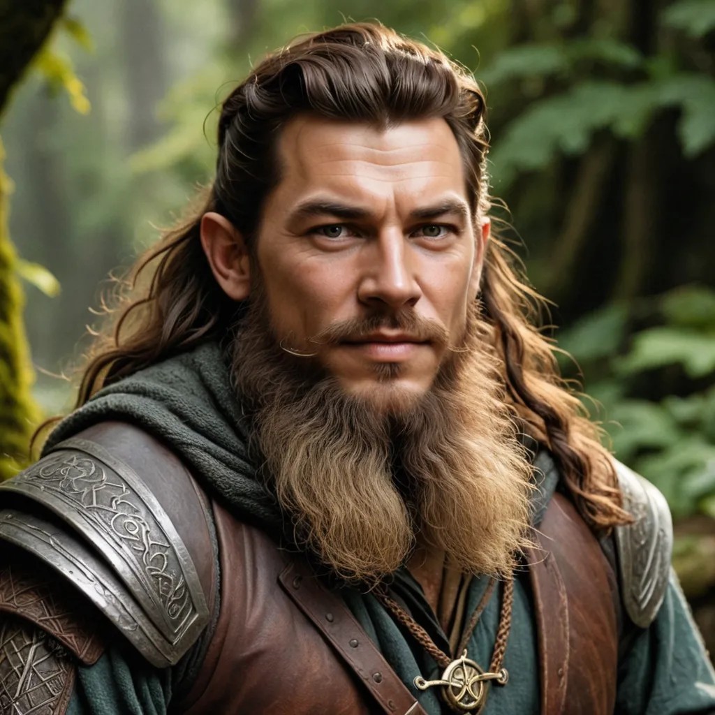 The Lord of the Rings Dwarf Photo Style