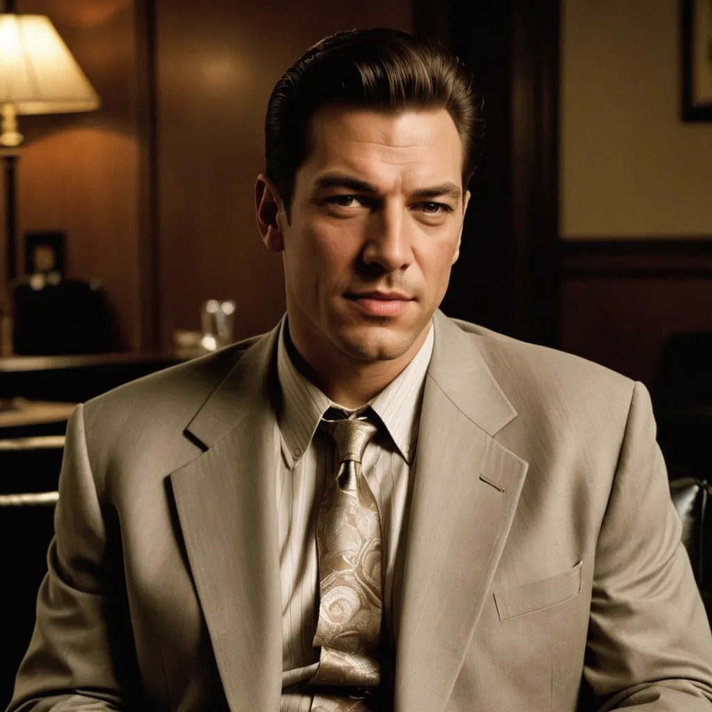 Tony Sopranos Photo Style