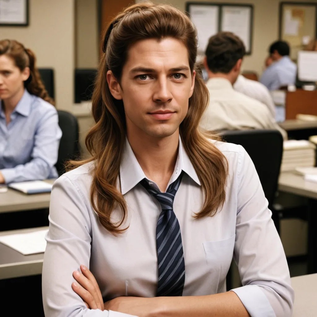 Women Like Pam Beesly Character from The Office Photo Style
