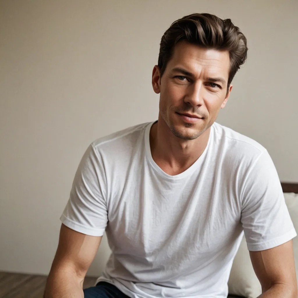 Converted 40 Year Old Relaxed Man image