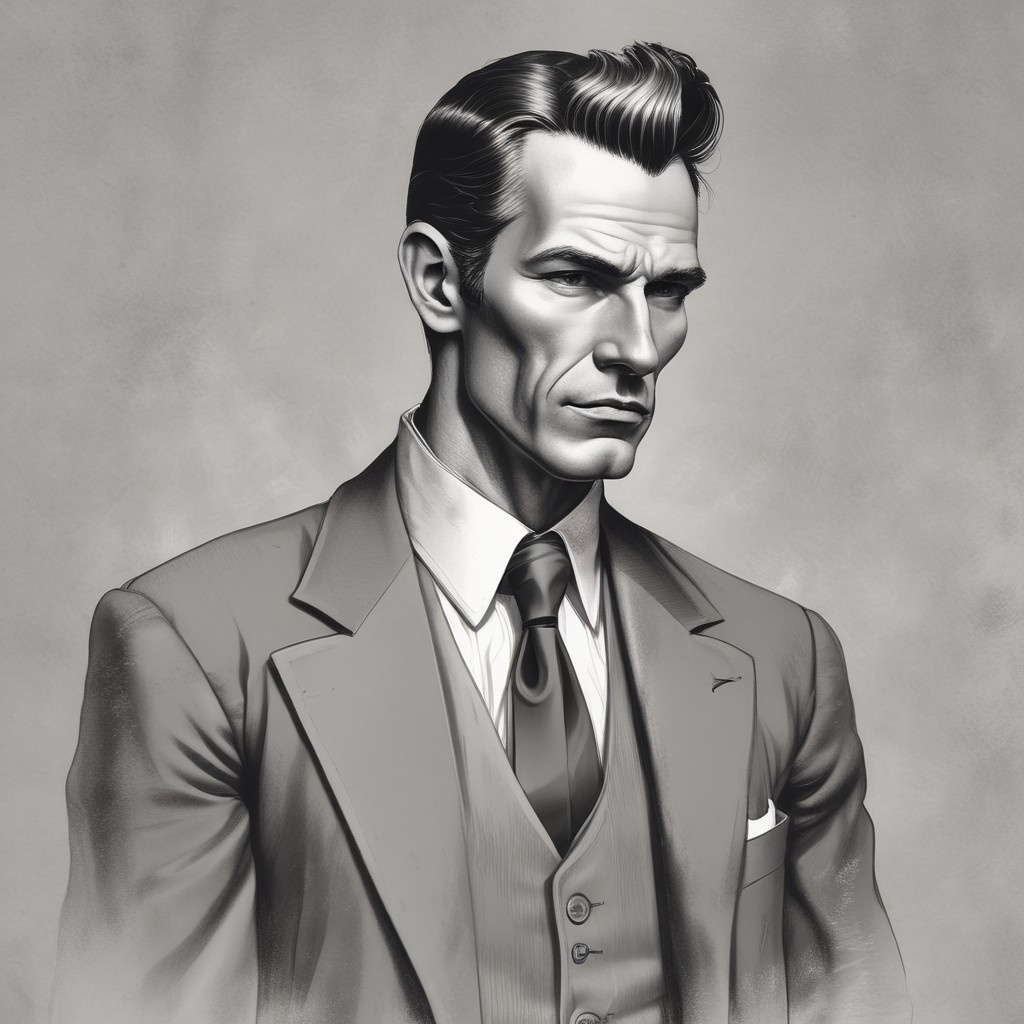 American Suit Photo Style