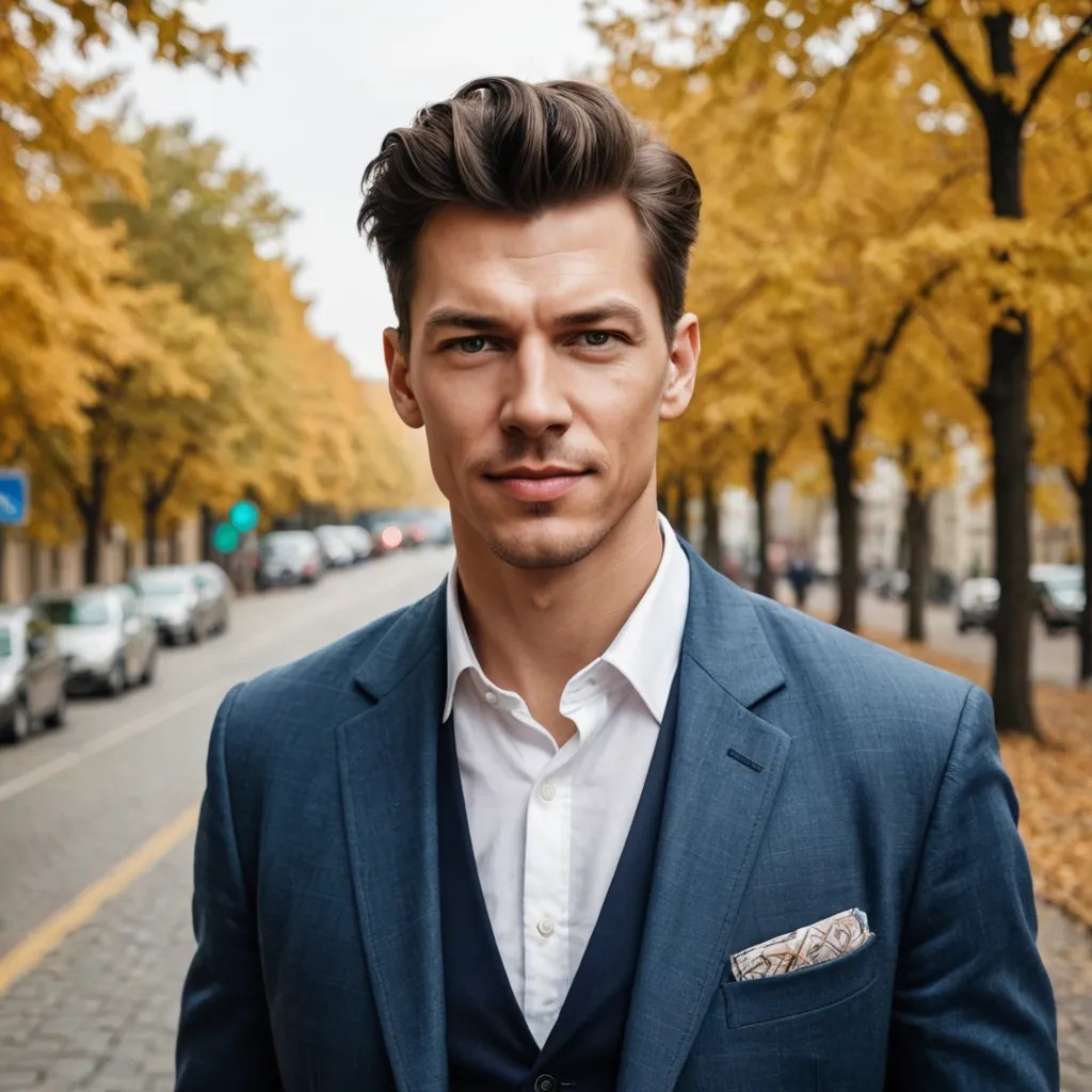 Портрет из мелких цифр Photo Style