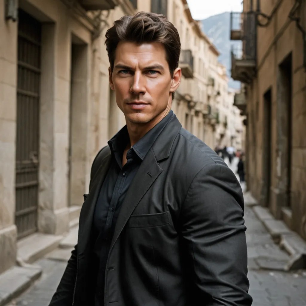 Ethan Hunt from Mission: Impossible Photo Style