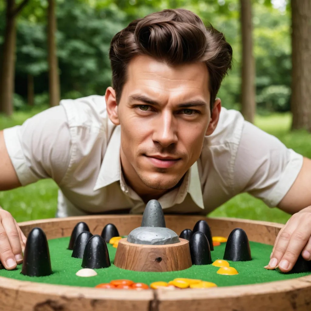 Face on Whack a Mole Game Photo Style