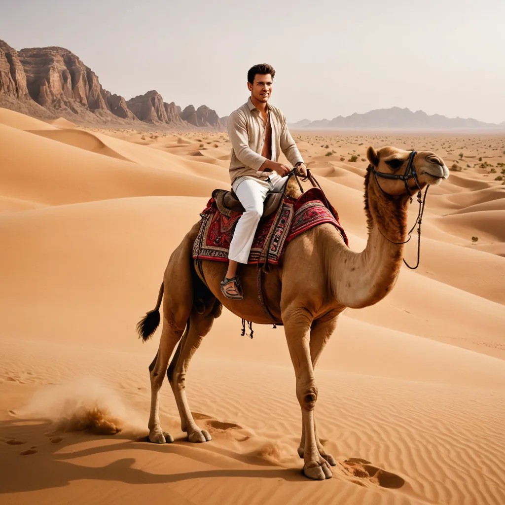 I Want This Person Riding a Camel Photo Style
