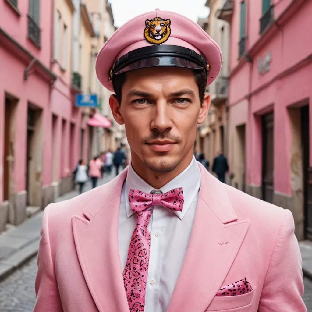 Pink Panther Photo Style