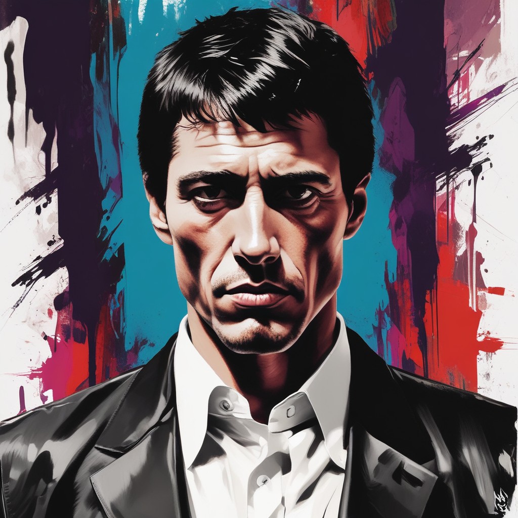 Tony Montana Photo Style